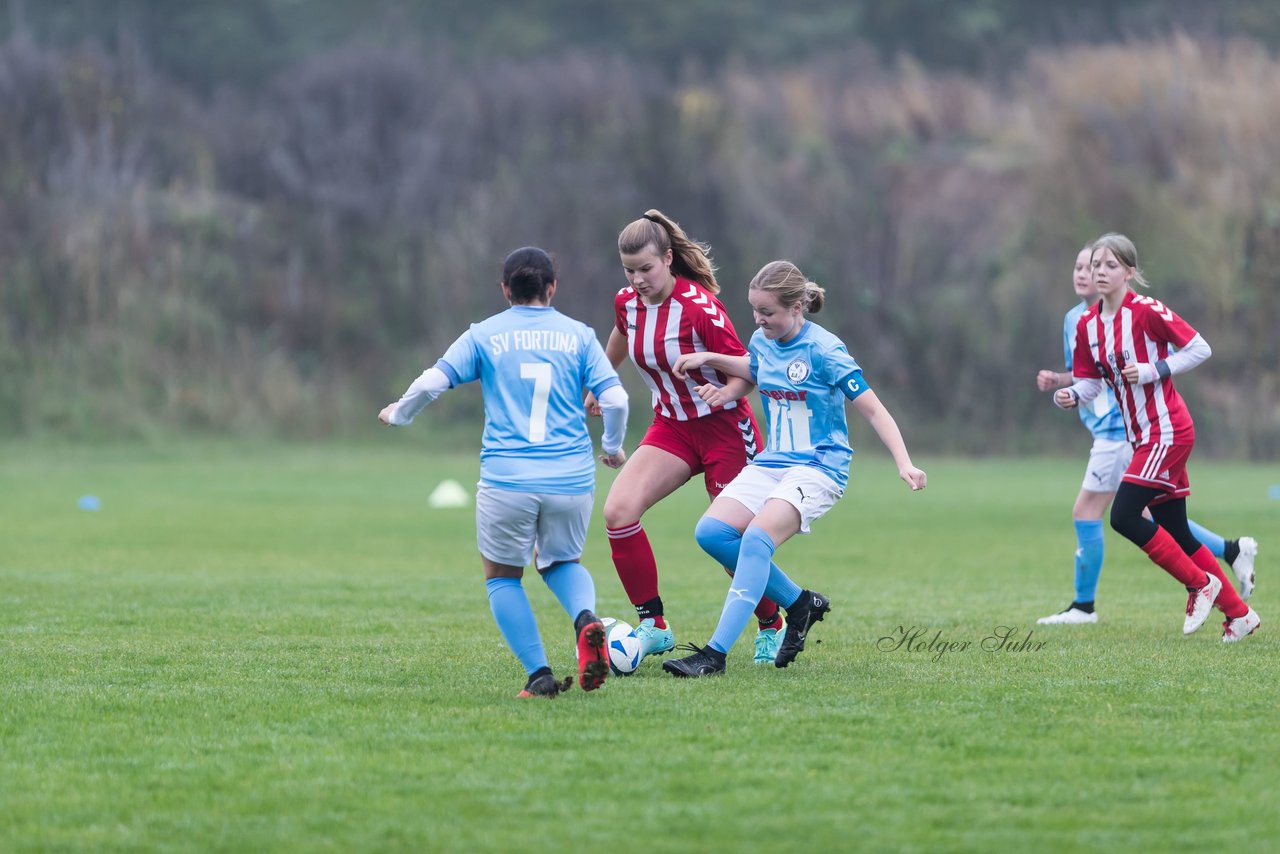 Bild 87 - wBJ TuS Tensfeld - SV Fortuna St. Juergen